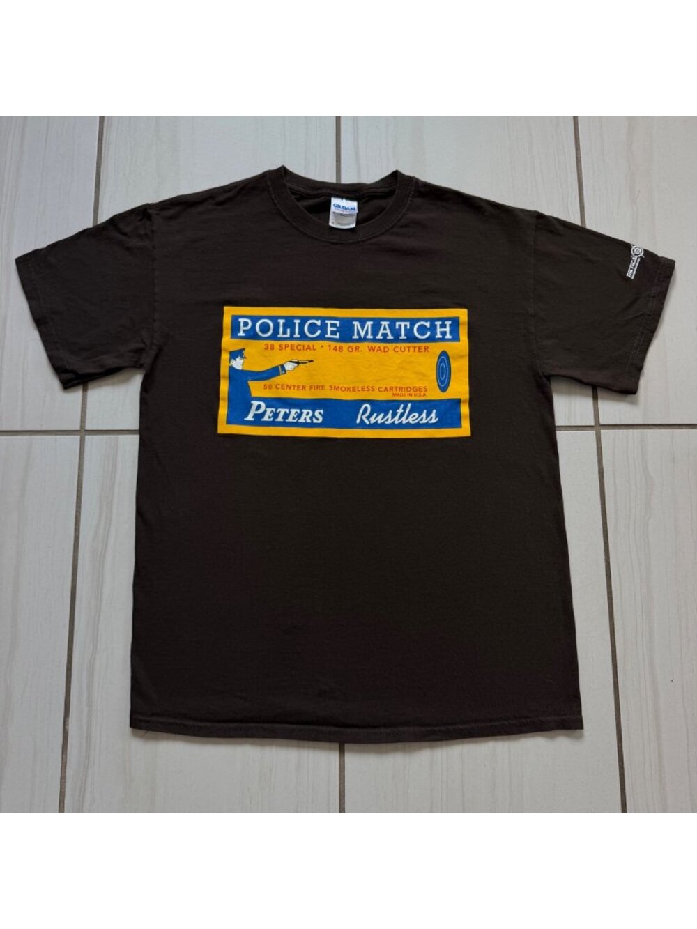 Gildan 2000s Peters Police Match Ammo T-Shirt